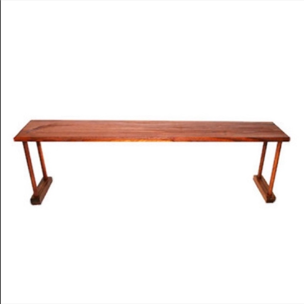 Multipurpose and Over-the-Sink Shelf Wood Rustic Pine Shelf Pine - Picture 4 of 5